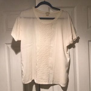 Large white shirt